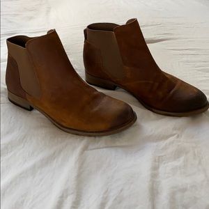 Franco Sarto chocolate brown kabrina bootie